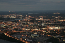 Chattanooga overview from Lookout Mt