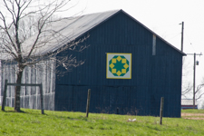 Barn Quilt on Barn